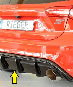 DIFUSOR RIEGER TRASERO PARA FORD FOCUS 4  ST Y ST (115MM Ø)