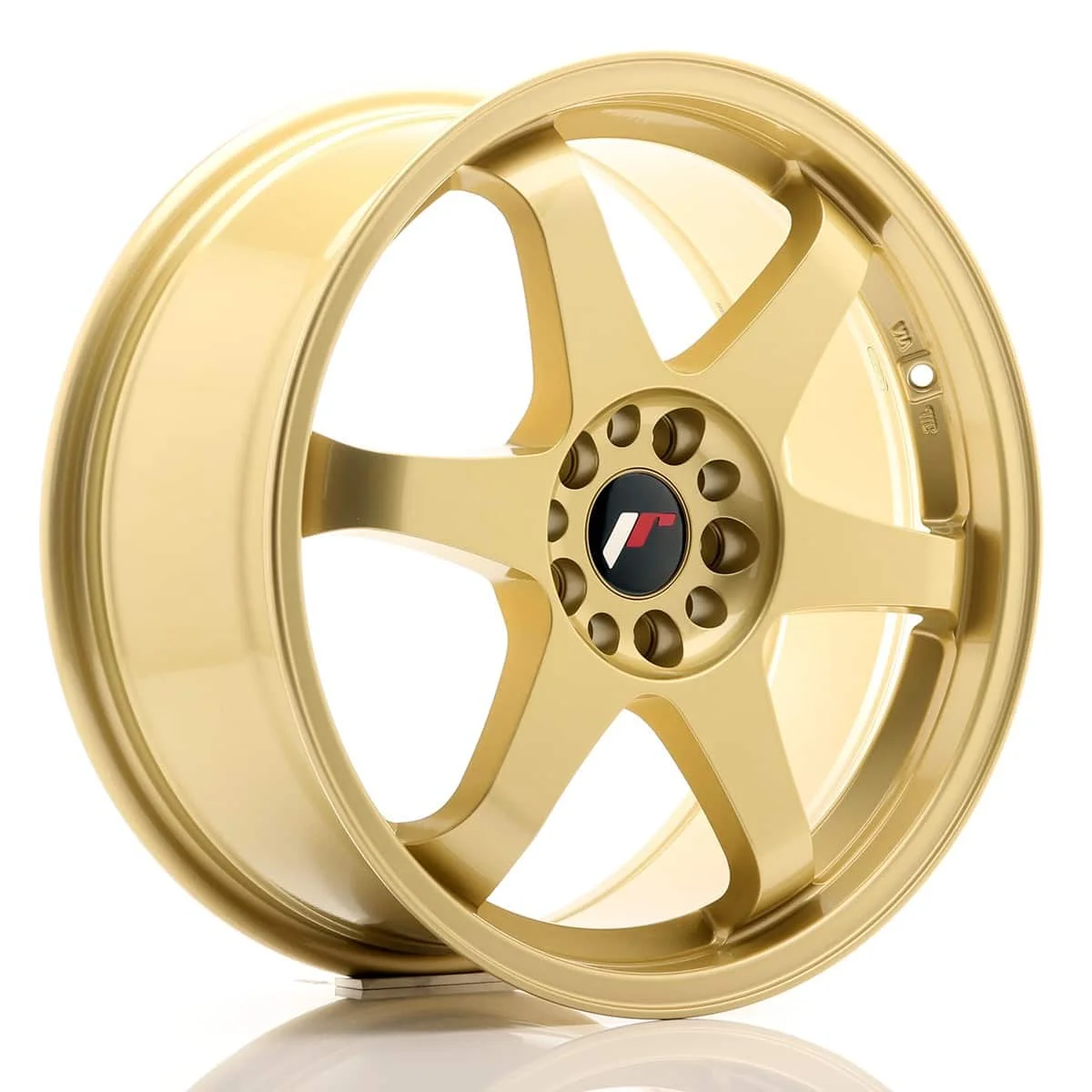 LLANTA JAPAN RACING JR3 18X8 ET 40 5X100 5X108 CB 74,1 GOLD