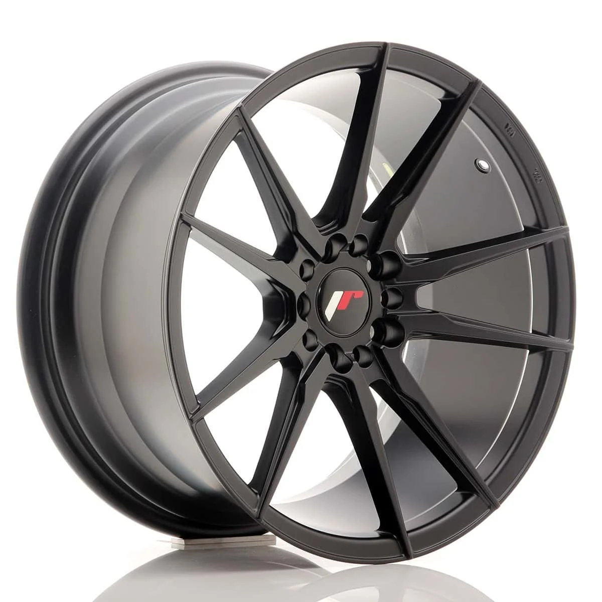 LLANTA JAPAN RACING JR21 18X9,5 ET 40 5X114,3 5X112 CB 74,1 BLACK - Imagen 2