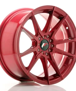 LLANTA JAPAN RACING JR21 17X8 ET 35 5X100 5X114,3 CB 74,1 RED