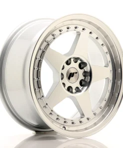 LLANTA JAPAN RACING JR6 17X8 ET 35 5X100 5X114,3 CB 74,1 SILVER
