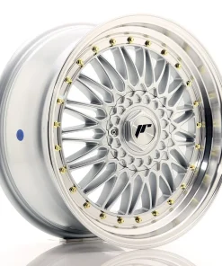 Alternative view of LLANTA JAPAN RACING JR9 18X8 ET 35 5X120 5X100 CB 74,1 SILVER