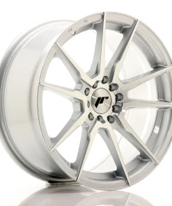 Alternative view of LLANTA JAPAN RACING JR21 17X8 ET 35 5X120 5X110 CB 74,1 SILVER