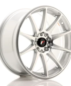 Alternative view of LLANTA JAPAN RACING JR11 18X8,5 ET 30 5X114,3 5X120 CB 74,1 SILVER