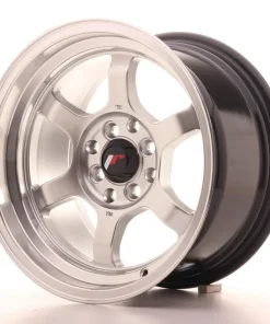 Alternative view of LLANTA JAPAN RACING JR12 15»X8,5 ET 13 4X100 4X114,3 CB 73,1 SILVER