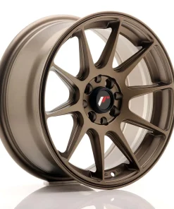 LLANTA JAPAN RACING JR11 16X8 ET 25 4X100 4X114,3 CB 67,1 BRONZE