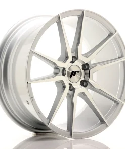 LLANTA JAPAN RACING JR21 18X8,5 ET 40 5X112 CB 66,6 SILVER