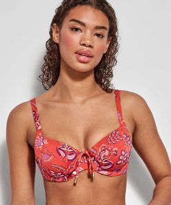Alternative view of 2/30140T – Top bikini capacidad sin foam copas C y D