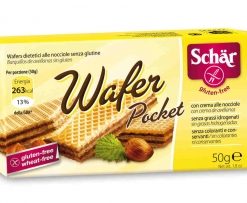 WAFER POCKET – BARQUILLOS DE AVELLANA – 50 gr. – Pack 20 Unidades