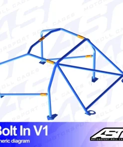 Alternative view of ARCO DE SEGURIDAD BMW (E46) 3-SERIES 4-DOORS SEDAN RWD BOLT IN V1