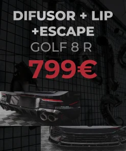 DIFUSOR + LIP + ESCAPE PARA GOLF 8R