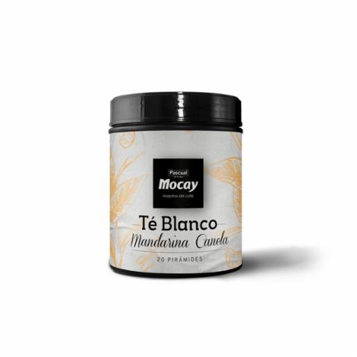 Lata de Infusión Mocay Té blanco mandarina y canela 30 g