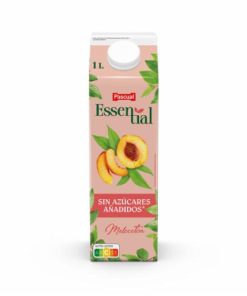 Melocotón sin azúcares añadidos Pascual Essential 1 l – Caja de 8 Briks