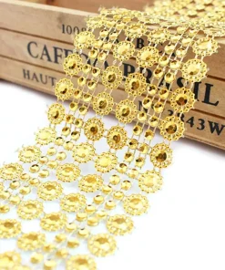 Alternative view of Strass Dorado 6cmx90cm